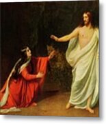 Christ Appears To Mary Magdalene Metal Print