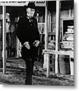 Chuck Connors In Support Your Local Gunfighter -1971-. Metal Print