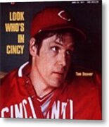 Cincinnati Reds Tom Seaver... Sports Illustrated Cover Metal Print