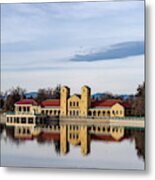 City Park Pavillon Metal Print