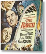 Classic Movie Poster - The Raven Metal Print