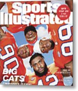 Clemson University Defensive Line, 2018 College Football Sports Illustrated Cover Metal Print