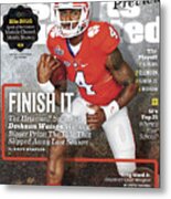 Clemson University Deshaun Watson, 2016 College Football Sports Illustrated Cover Metal Print