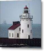 Cleveland Harbor West Lighthouse Metal Print