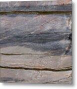 Close Up Of Real Stone Texture Metal Print
