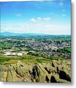 Co Wexford, Enniscorthy, View From Metal Print