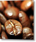 Coffee Beans Metal Print