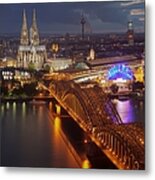 Cologne Metal Print