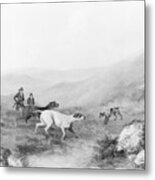 Colonel Thornton Hunting With His Dogs Metal Print