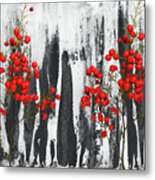 Color And Black And White Metal Print