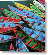 True Colors, Rowboats Metal Print