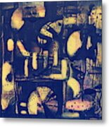 Contraption Metal Print