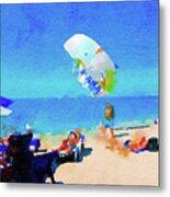 Cool Breezes Metal Print