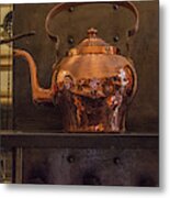 Copper Kettle Metal Print