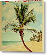 Coral Gables Florida Palm Tree Metal Print