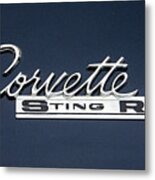 Corvette Stingray Metal Print
