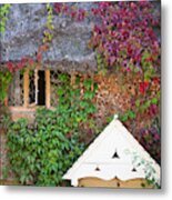 Cottage And Ivy Metal Print
