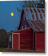 Country Moon. Metal Print