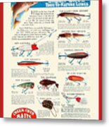 Creek Chub Baits Catch More Fish Metal Print