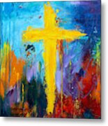 Cross No.8 Metal Print