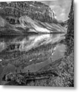 Crowfoot Mountains And Bow Lake Metal Print