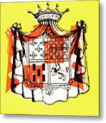 Crown And Crest Metal Poster