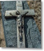 Crucifix Metal Print