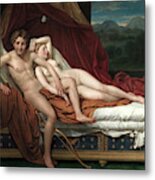 Cupid And Psyche, 1817 Metal Print
