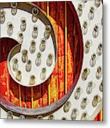 Curl Metal Print