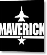 Custom Top Gun - Maverick Metal Print