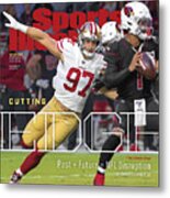 Cutting Edge The 49ers Way Sports Illustrated Cover Metal Print