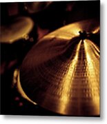 Cymbals Metal Print