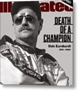 Dale Earnhardt, 1993 Hooters 500 Sports Illustrated Cover Metal Print