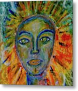 Daughter Of The Sun And Moon Metal Print