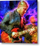 Derek Trucks Guitar Player Metal Print