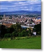 Derry, View Over Derry, Ireland Metal Print