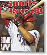 Detroit Tigers V Texas Rangers - Game 6 Sports Illustrated Cover Metal Print