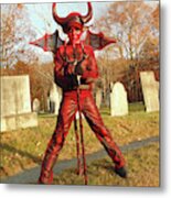 Devil Costume 2 Metal Print