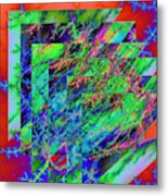 Difference Abstraction Metal Print