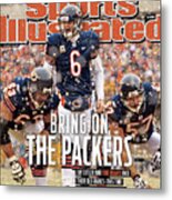 Divisional Playoffs - Seattle Seahawks V Chicago Bears Sports Illustrated Cover Metal Print