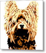 Dog 147 Yorkshire Metal Print