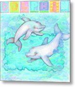 Dolphin Metal Print
