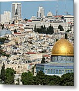 Dome Of The Rock Metal Print