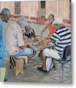 Domino Players Metal Print