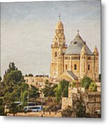 Dormition Abbey, Jerusalem Metal Print