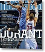 Durant A New Mvp Arrives Sports Illustrated Cover Metal Print