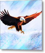 Eagle Painting Metal Print
