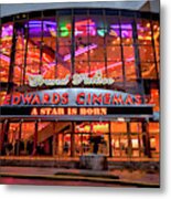 Edwards Grand Palace Cinema Metal Print