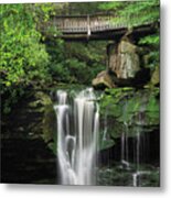 Elakala Falls West Ii Metal Print