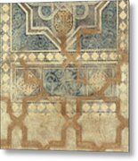 Embellished Tapestry Ii Metal Print